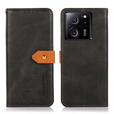 Custodia Portafoglio In Pelle Cover con Supporto N07P per Xiaomi Redmi K60 Ultra 5G Nero