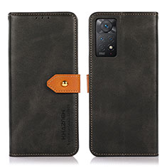 Custodia Portafoglio In Pelle Cover con Supporto N07P per Xiaomi Redmi Note 11 Pro 5G Nero