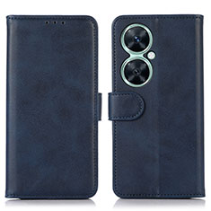 Custodia Portafoglio In Pelle Cover con Supporto N08P per Huawei Nova 11i Blu