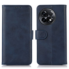 Custodia Portafoglio In Pelle Cover con Supporto N08P per OnePlus 11R 5G Blu