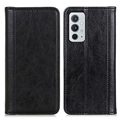 Custodia Portafoglio In Pelle Cover con Supporto N08P per OnePlus 9RT 5G Nero