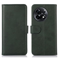 Custodia Portafoglio In Pelle Cover con Supporto N08P per OnePlus Ace 2 Pro 5G Verde