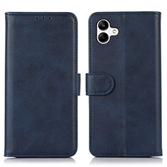 Custodia Portafoglio In Pelle Cover con Supporto N08P per Samsung Galaxy A04E Blu