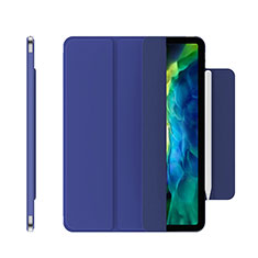 Custodia Portafoglio In Pelle Cover con Supporto per Apple iPad Pro 12.9 (2021) Blu