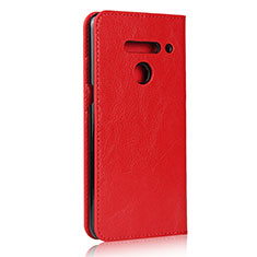 Custodia Portafoglio In Pelle Cover con Supporto per LG V50 ThinQ 5G Rosso