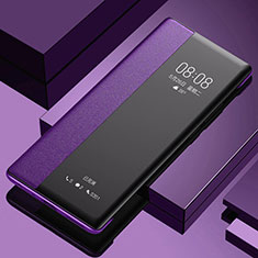 Custodia Portafoglio In Pelle Cover con Supporto per OnePlus Nord CE 3 Lite 5G Viola