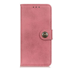 Custodia Portafoglio In Pelle Cover con Supporto per Oppo A93 Rosa