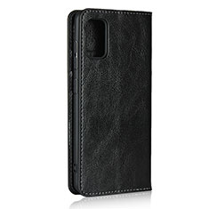 Custodia Portafoglio In Pelle Cover con Supporto per Samsung Galaxy A41 Nero