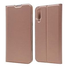 Custodia Portafoglio In Pelle Cover con Supporto per Samsung Galaxy A70S Oro Rosa