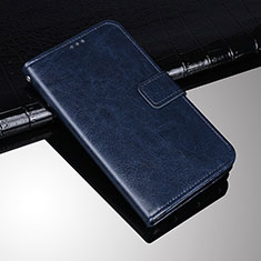 Custodia Portafoglio In Pelle Cover con Supporto per Sony Xperia 10 Plus Blu