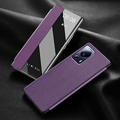 Custodia Portafoglio In Pelle Cover con Supporto per Xiaomi Civi 1S 5G Viola