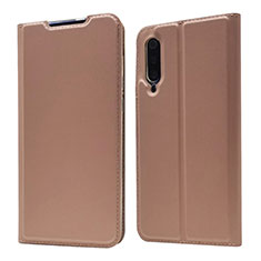 Custodia Portafoglio In Pelle Cover con Supporto per Xiaomi Mi 9 Oro Rosa