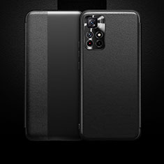 Custodia Portafoglio In Pelle Cover con Supporto per Xiaomi Redmi Note 11S 5G Nero