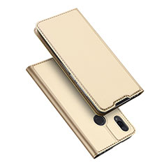 Custodia Portafoglio In Pelle Cover con Supporto per Xiaomi Redmi Note 7 Oro