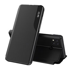 Custodia Portafoglio In Pelle Cover con Supporto Q02H per Xiaomi POCO C3 Nero