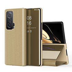 Custodia Portafoglio In Pelle Cover con Supporto QH1 per Huawei Honor Magic V 5G Oro