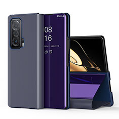 Custodia Portafoglio In Pelle Cover con Supporto QH1 per Huawei Honor Magic V 5G Viola