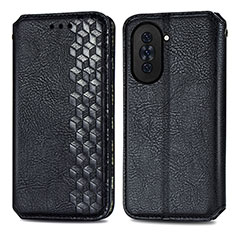 Custodia Portafoglio In Pelle Cover con Supporto S01D per Huawei Nova 10 Nero