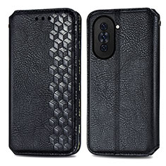 Custodia Portafoglio In Pelle Cover con Supporto S01D per Huawei Nova 10 Pro Nero