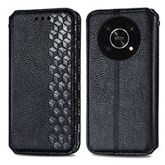 Custodia Portafoglio In Pelle Cover con Supporto S01D per Huawei Nova Y90 Nero