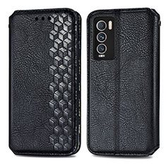 Custodia Portafoglio In Pelle Cover con Supporto S01D per Realme GT Master Explorer 5G Nero