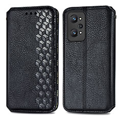 Custodia Portafoglio In Pelle Cover con Supporto S01D per Realme GT Neo 3T 5G Nero