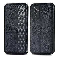 Custodia Portafoglio In Pelle Cover con Supporto S01D per Samsung Galaxy A05s Nero