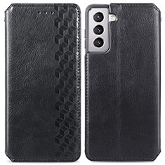 Custodia Portafoglio In Pelle Cover con Supporto S01D per Samsung Galaxy S23 Plus 5G Nero