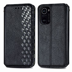 Custodia Portafoglio In Pelle Cover con Supporto S01D per Xiaomi Mi 11X Pro 5G Nero