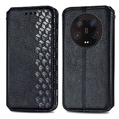 Custodia Portafoglio In Pelle Cover con Supporto S01D per Xiaomi Mi 13 Ultra 5G Nero