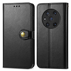 Custodia Portafoglio In Pelle Cover con Supporto S05D per Huawei Honor Magic3 5G Nero