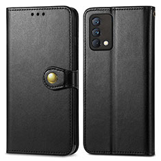 Custodia Portafoglio In Pelle Cover con Supporto S05D per Realme GT Master 5G Nero