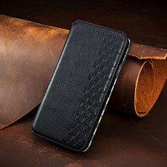 Custodia Portafoglio In Pelle Cover con Supporto S09D per Xiaomi Redmi 9i Nero