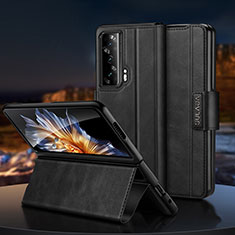 Custodia Portafoglio In Pelle Cover con Supporto SD1 per Huawei Honor Magic Vs 5G Nero