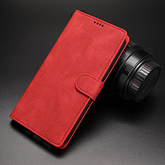 Custodia Portafoglio In Pelle Cover con Supporto SY3 per Google Pixel 6 Pro 5G Rosso