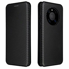 Custodia Portafoglio In Pelle Cover con Supporto T01 per Huawei Mate 40E Pro 4G Nero