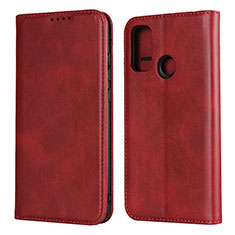 Custodia Portafoglio In Pelle Cover con Supporto T01 per Huawei Nova Lite 3 Plus Rosso