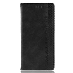 Custodia Portafoglio In Pelle Cover con Supporto T01 per Xiaomi Redmi 9A Nero