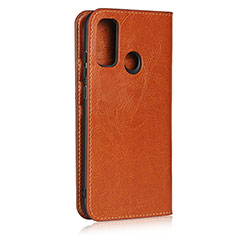Custodia Portafoglio In Pelle Cover con Supporto T03 per Huawei Nova Lite 3 Plus Arancione