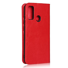 Custodia Portafoglio In Pelle Cover con Supporto T03 per Huawei Nova Lite 3 Plus Rosso