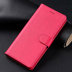 Custodia Portafoglio In Pelle Cover con Supporto T03 per Samsung Galaxy S20 Ultra 5G Rosa Caldo