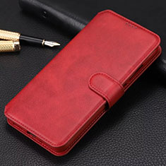 Custodia Portafoglio In Pelle Cover con Supporto T03 per Xiaomi Mi 9T Rosso