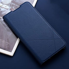 Custodia Portafoglio In Pelle Cover con Supporto T03 per Xiaomi Redmi Note 8 Blu