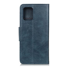 Custodia Portafoglio In Pelle Cover con Supporto T04 per Samsung Galaxy S20 Plus Blu