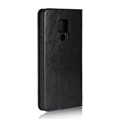 Custodia Portafoglio In Pelle Cover con Supporto T06 per Huawei Mate 20 X 5G Nero