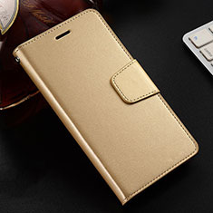 Custodia Portafoglio In Pelle Cover con Supporto T07 per Oppo RX17 Neo Oro