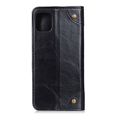 Custodia Portafoglio In Pelle Cover con Supporto T07 per Xiaomi Mi 11 Lite 5G Nero