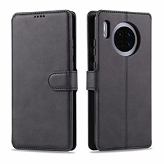 Custodia Portafoglio In Pelle Cover con Supporto T11 per Huawei Mate 30 Pro Nero