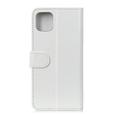 Custodia Portafoglio In Pelle Cover con Supporto T11 per Xiaomi Mi 11 Lite 4G Bianco