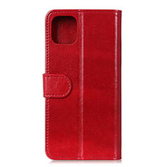 Custodia Portafoglio In Pelle Cover con Supporto T11 per Xiaomi Mi 11 Lite 5G NE Rosso